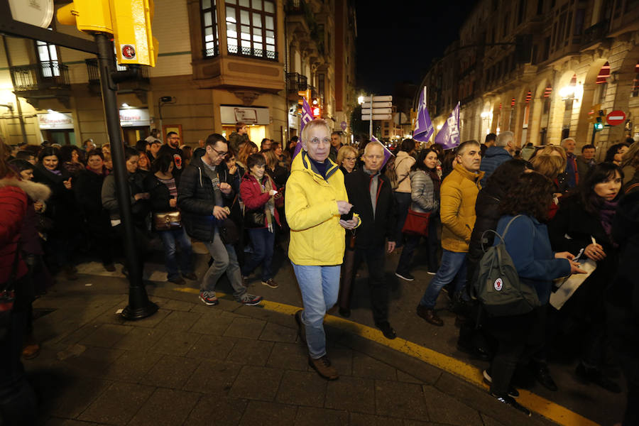 Asturias celebra el Día Internacional de la Mujer en las calles de Gijón en la primera huelga general feminista convocada bajo el lema 'Si nosotras paramos, se para el mundo'