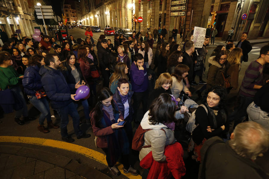 Asturias celebra el Día Internacional de la Mujer en las calles de Gijón en la primera huelga general feminista convocada bajo el lema 'Si nosotras paramos, se para el mundo'