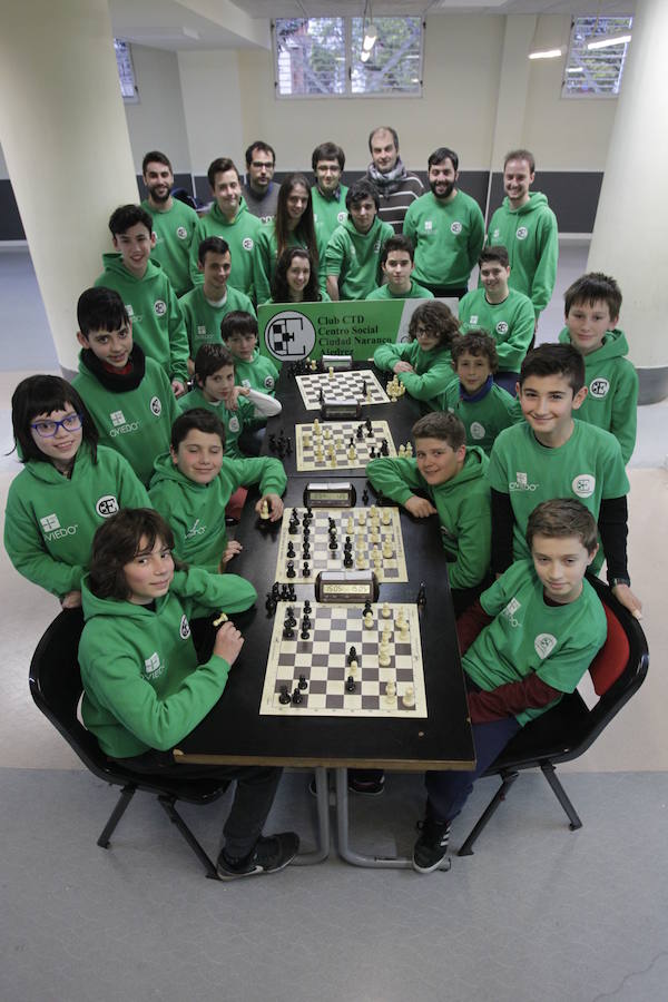 Fotos: El Centro de Tecnificación de Ajedrez de Ciudad Naranco, 24 años enseñando a jugar