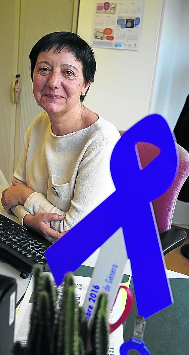 Felisa Soria, en la Oficina de Políticas de Igualdad. 