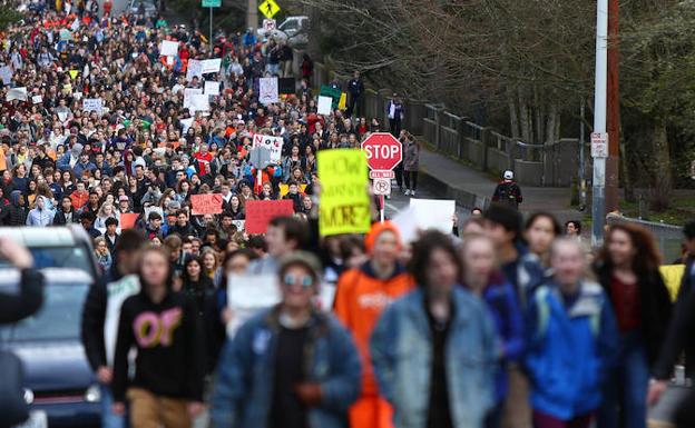 Manifestación en Washington. 