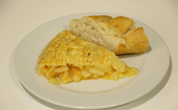 Una tortilla de patata.