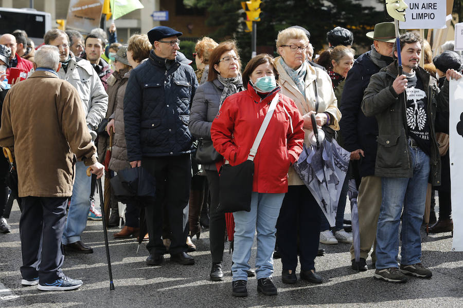 Fotos: Miles de personas se concentra en Gijón contra la contaminación en Asturias