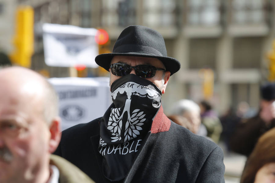 Fotos: Miles de personas se concentra en Gijón contra la contaminación en Asturias