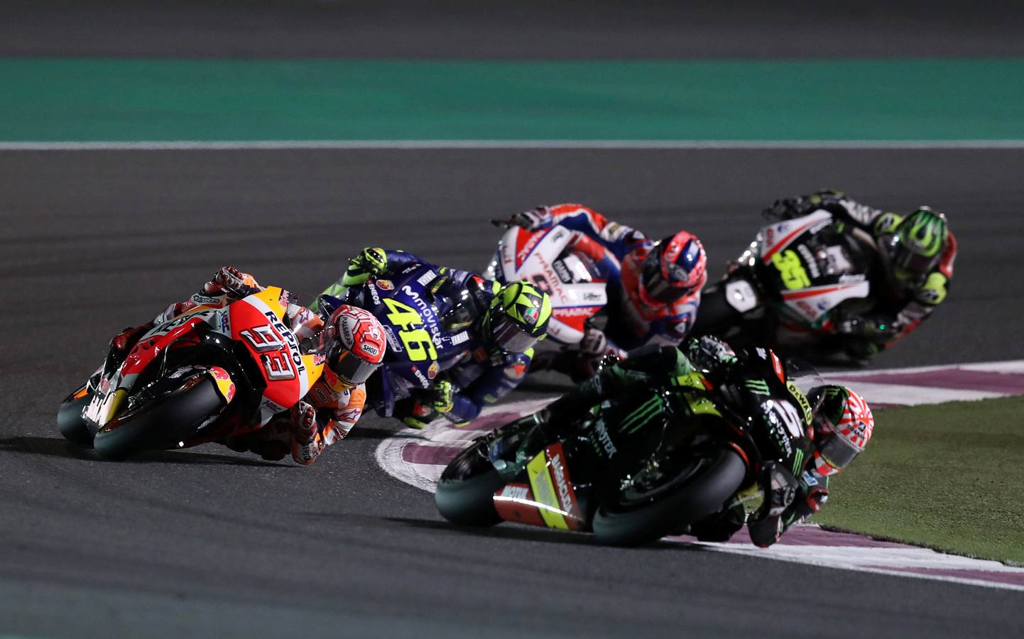 El Mundial de MotoGP ha comenzado con el GP de Catar en el circuito de Losail.