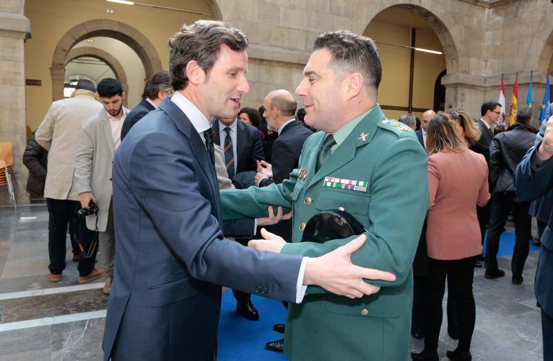 El acto tuvo lugar en el patio del Centro de Cultura Antiguo Instituto y estuvo presidido por la alcaldesa de Gijón, Carmen Moriyón, y el director de Ser Gijón y Ser Avilés, Pablo González-Palacios.