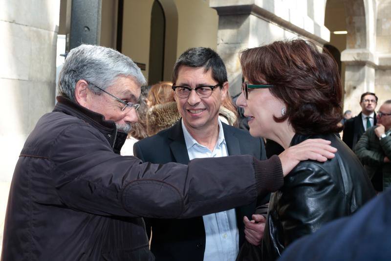 El acto tuvo lugar en el patio del Centro de Cultura Antiguo Instituto y estuvo presidido por la alcaldesa de Gijón, Carmen Moriyón, y el director de Ser Gijón y Ser Avilés, Pablo González-Palacios.