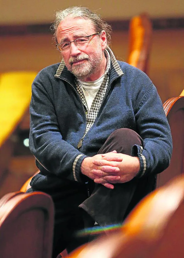 Federico Volpini, en el Teatro Filarmónica de Oviedo. 