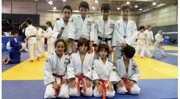 Medallistas del Judo Sanfer. 