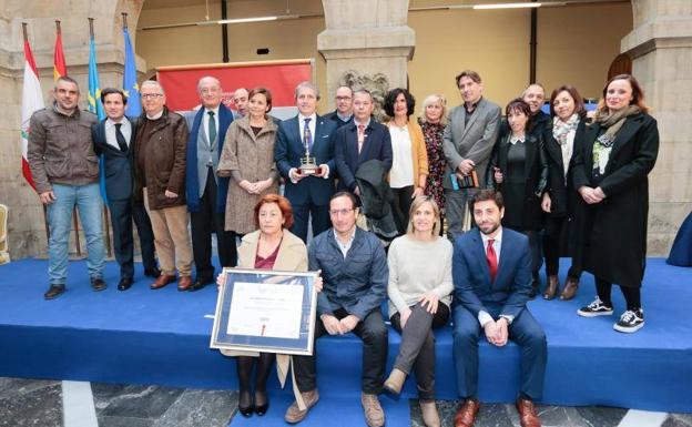 La Unión de Comerciantes recibe el XXIV Premio Gijón Ciudad Abierta