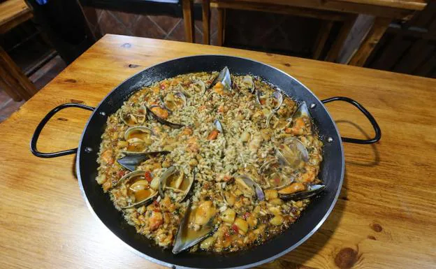 Arroz meloso marinero al estilo La Calea 