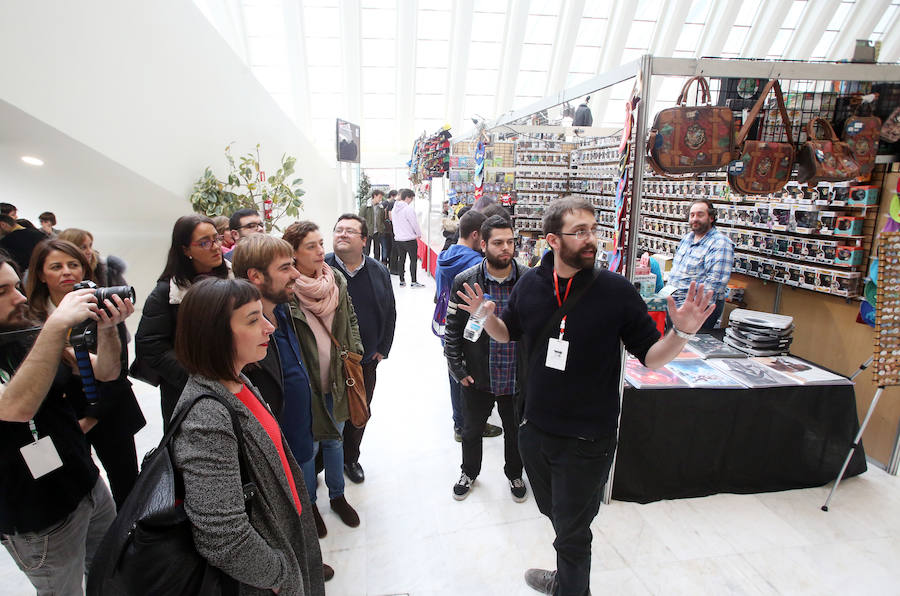 La convención se celebra en el Palacio de Exposiciones y Congresos de la ciudad. 