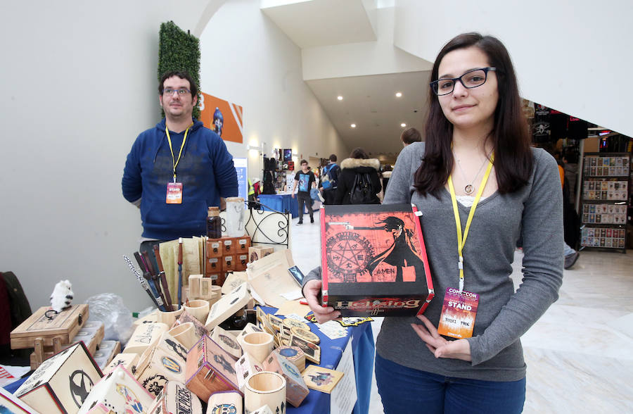 La convención se celebra en el Palacio de Exposiciones y Congresos de la ciudad. 