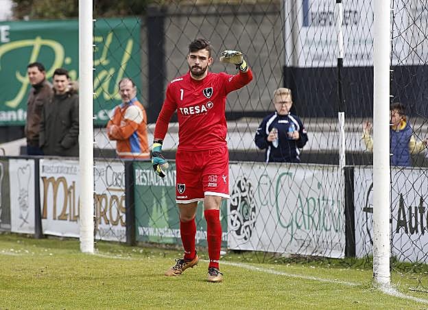 El meta David Tejero. 