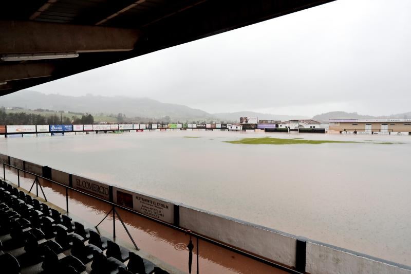 Las intensas y constantes lluvias de este domingo han ocasionado inundaciones en varios puntos del Principado, que ha activado el nivel de prealerta en fase 2