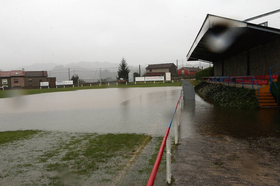 Las intensas y constantes lluvias de este domingo han ocasionado inundaciones en varios puntos del Principado, que ha activado el nivel de prealerta en fase 2