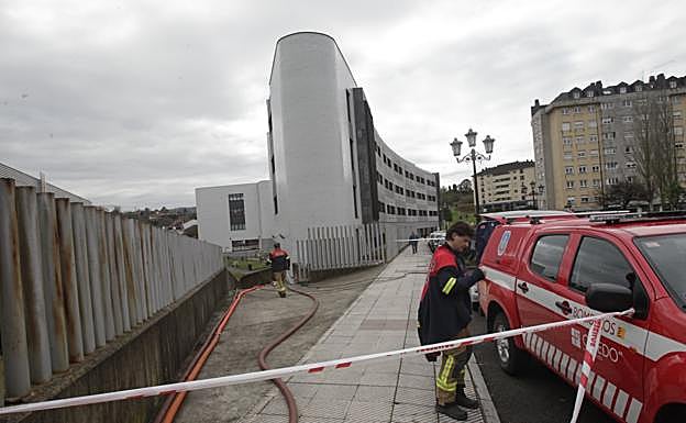 La residencia de La Tenderina, lista en una semana como mucho