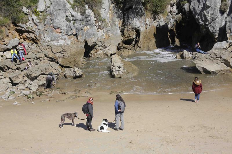 La previsión de mal tiempo no ha desincentivado a los visitantes y Asturias ha alcanzado una elevada tasa de ocupación esta Semana Santa. En los momentos en los que la lluvia ha dado una tregua, los turistas no han dudado en salir a disfrutar de los paisajes y las ciudades del Principado, de Oriente a Occidente. 