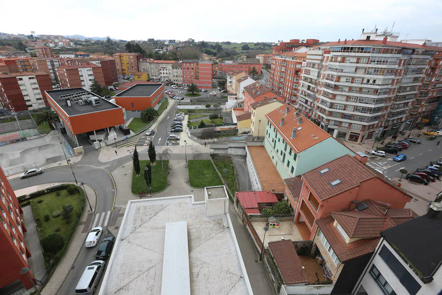 Imágenes tomadas desde los lugares más altos de la ciudad. Carbayedo.