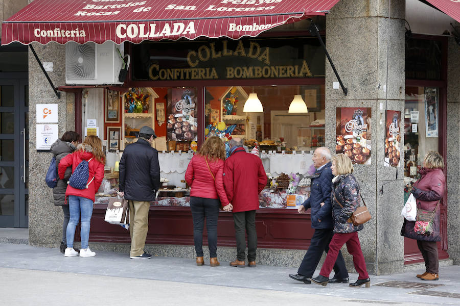 Fotos: El temporal marca la Semana Santa en Asturias
