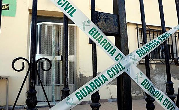 Vivienda de Albox (Almería) donde se habrían producido los hechos.