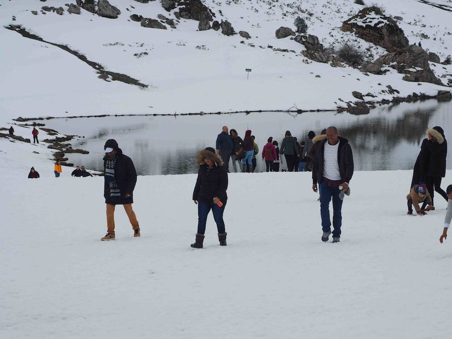 Fotos: Los turistas abarrotan el oriente asturiano