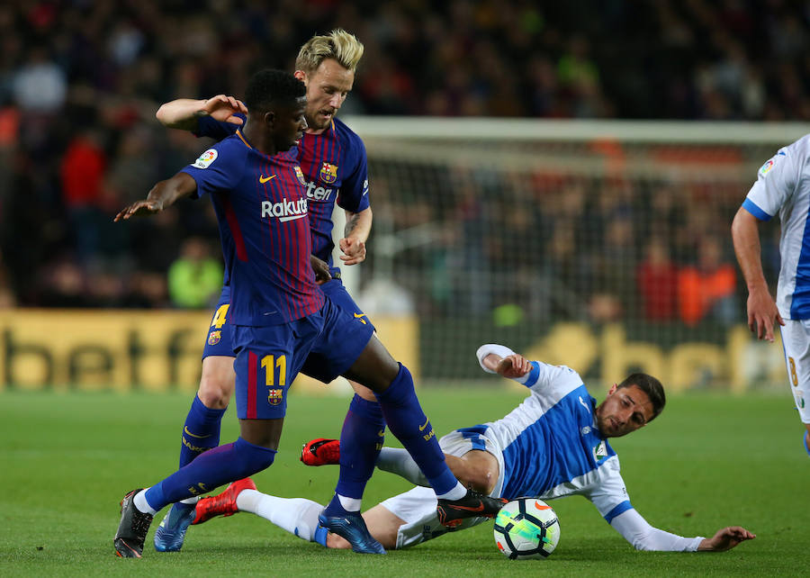 Un superlativo Leo Messi le basta al Barcelona para llevarse los tres puntos ante un combativo Leganés