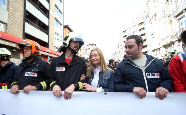 La viuda de Eloy Palacio lamenta la actitud «hipócrita» del equipo de gobierno