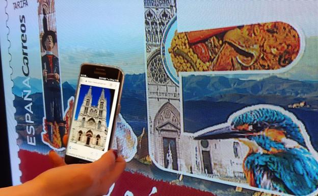 Correos ilustra por error un sello conmemorativo sobre León con la Catedral de Burgos