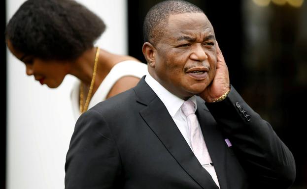 Constatino Chiwenga, durante un acto oficial. 