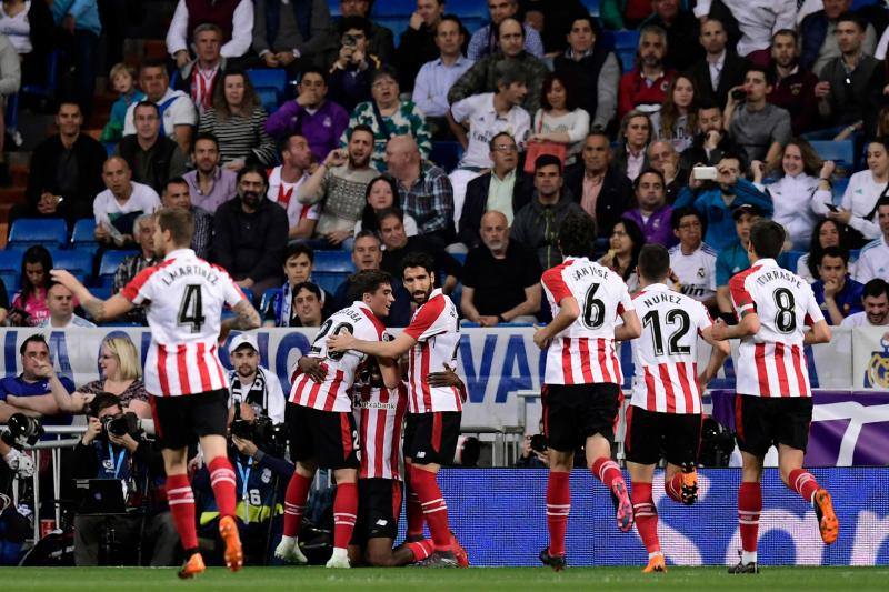 El Real Madrid y el Athletic se enfrentaron en el Bernabéu en la 33ª jornada de Liga.