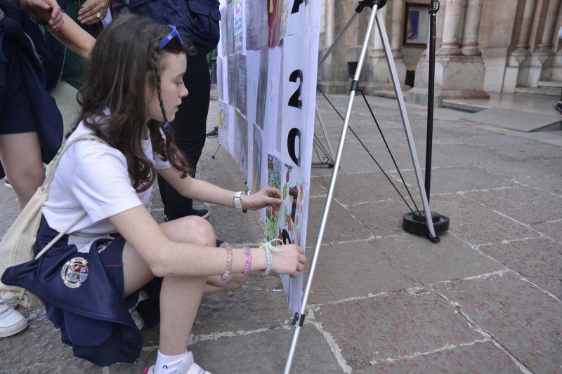 Fotos: Los jóvenes llenan Covadonga