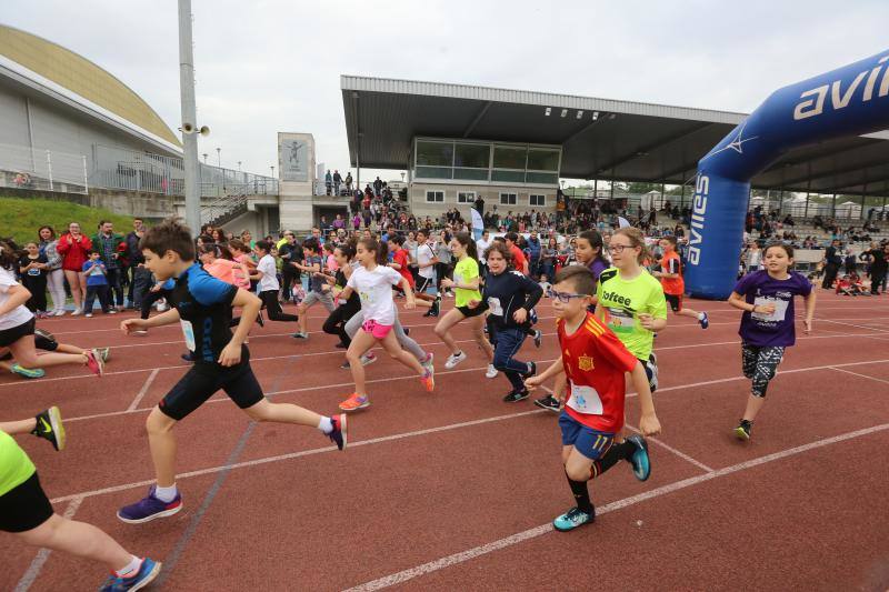 Unos 800 corredores participaron en la prueba. 