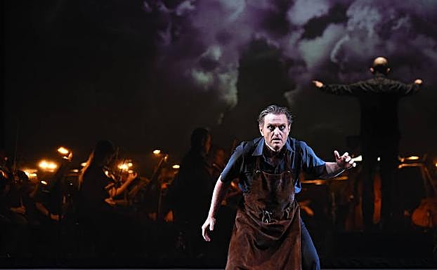 Representación de 'Siegfried' en el Teatro Campoamor.