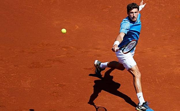 El tenista gijonés Pablo Carreño, en semifinales del Conde Godó