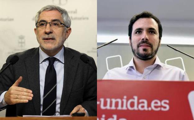 Llamazares acusa a Garzón de convertir IU en un «círculo rojo» de Podemos