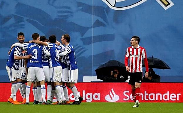 La Real Sociedad condena al Athletic y a Ziganda