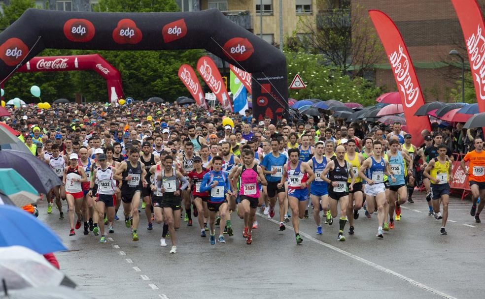 Said Aitaddi derriba el récord en la Media Maratón de Gijón