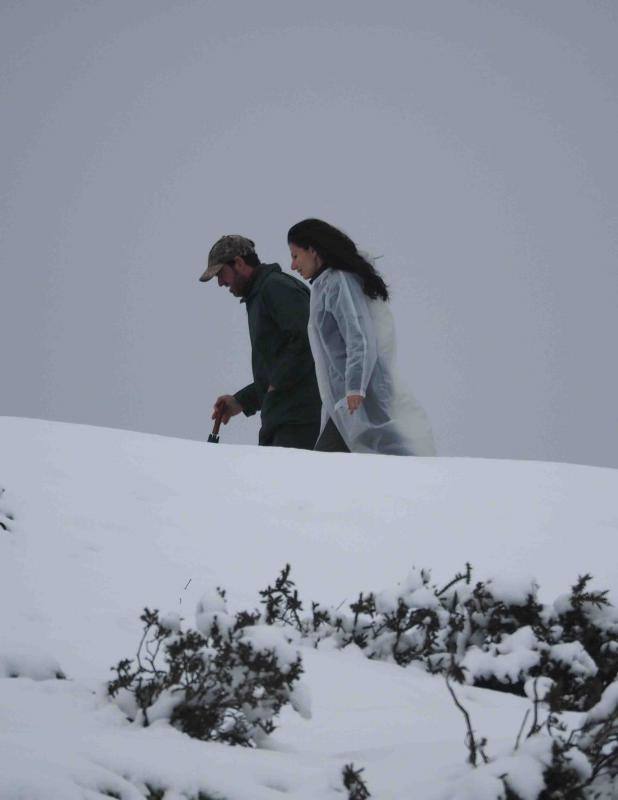 Fotos: Los Lagos, cubiertos de nieve a las puertas de mayo