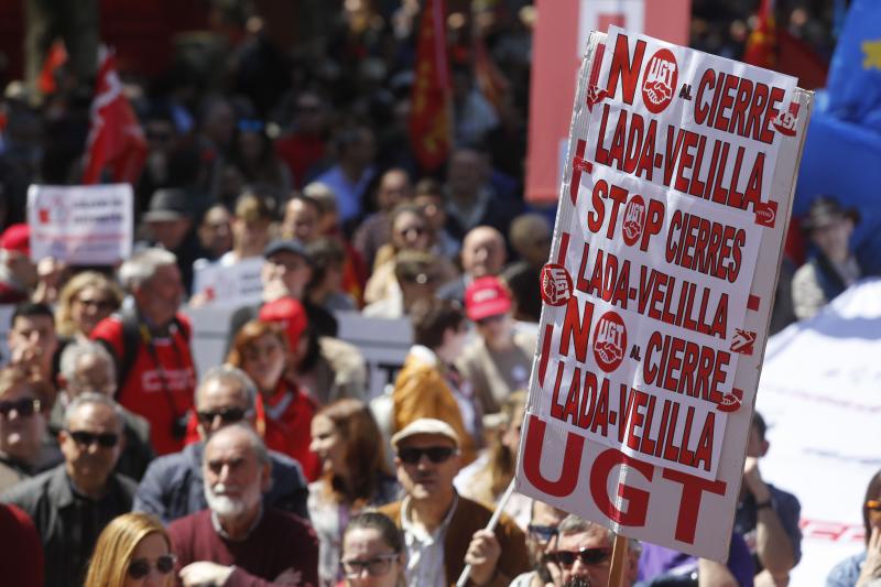 La manifestación parte del Parque Viejo de La Felguera bajo el lema «Igualdad, mejor empleo, mayores salarios, pensiones dignas»