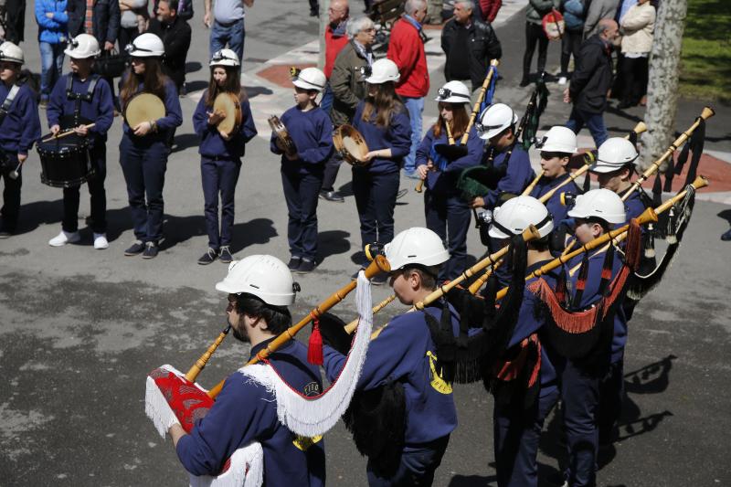 La manifestación parte del Parque Viejo de La Felguera bajo el lema «Igualdad, mejor empleo, mayores salarios, pensiones dignas»