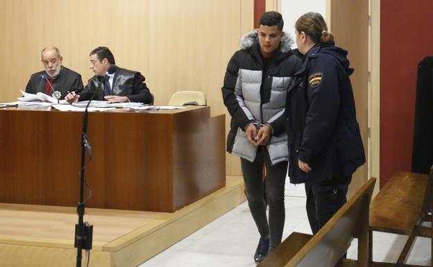 Imad A., durante el juicio del pasado 24 de abril. 