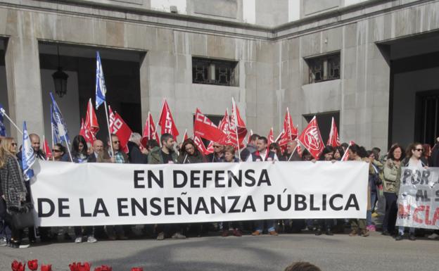 Concentración contra la LOMCE