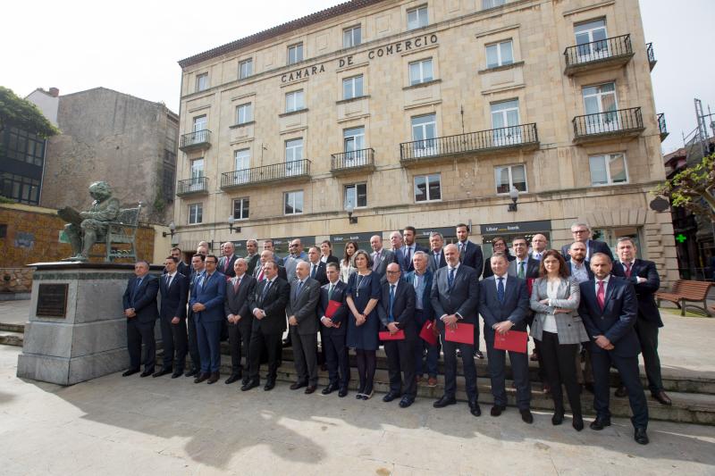 La Cámara de Comercio de Avilés elige a Luis Noguera como nuevo presidente