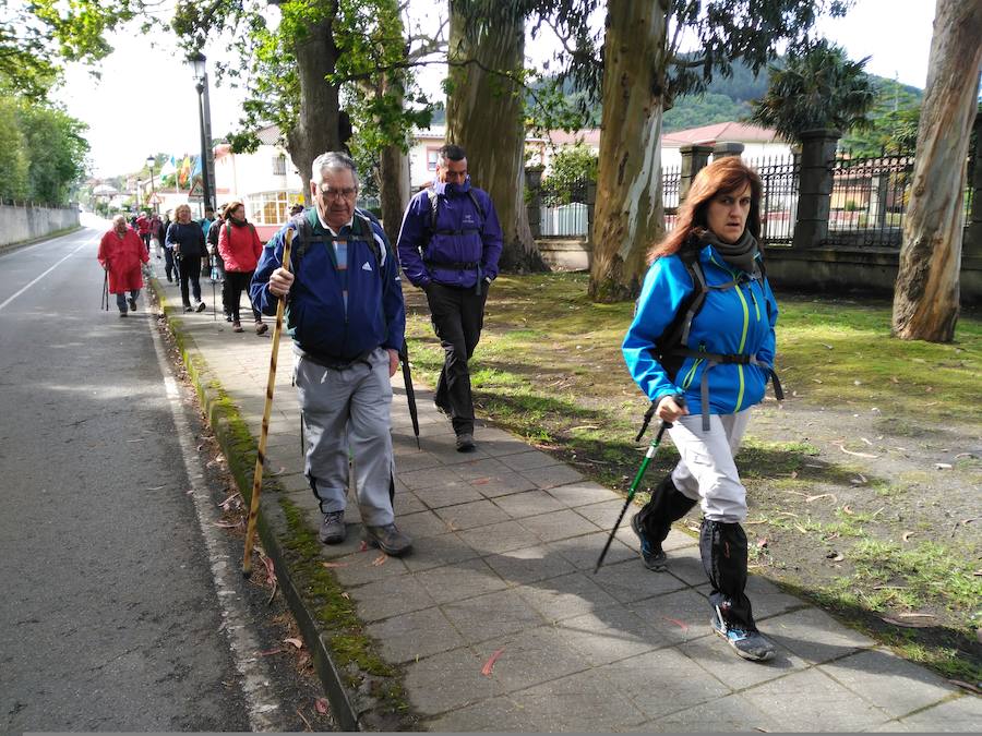 Fotos: La Chiruca recorre el Camino de Santiago entre Muros y Soto de Luiña