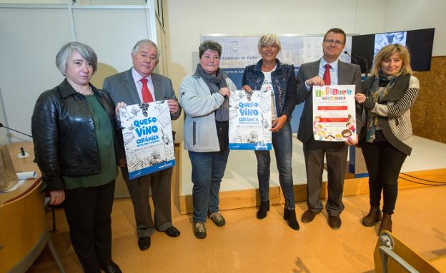 María Antonia Vivanco, José Jiménez, Isaura Souza, Ana Hevia, Javier de Nievas y Anabel Barrio. 