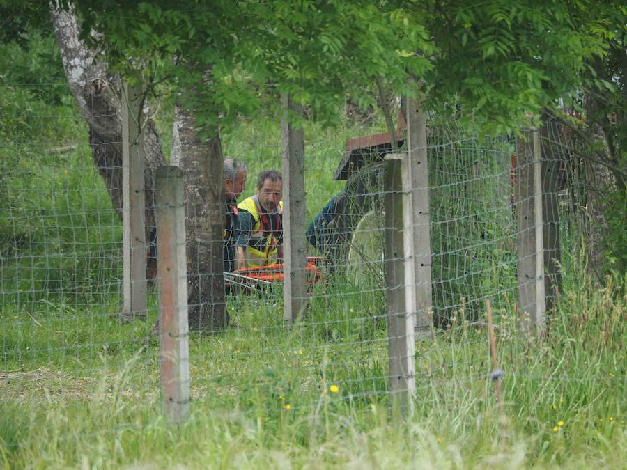 Fotos: Encuentran un cadáver en Llanes