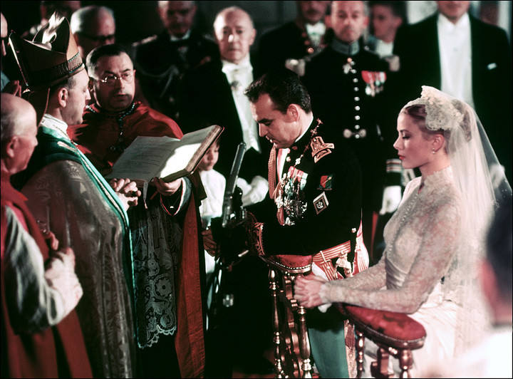 Boda de Grace Kelly y el príncipe Rainiero III de Mónaco