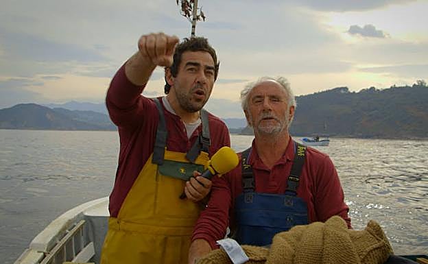 Pablo Chiapella, en Tazones.