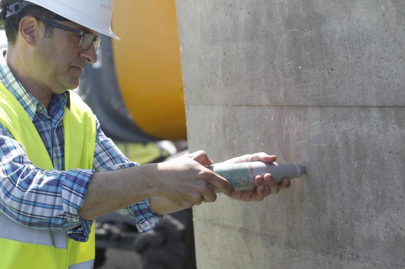 Fotos: Comienzan los trabajos de restauración en el &#039;Elogio del Horizonte&#039;